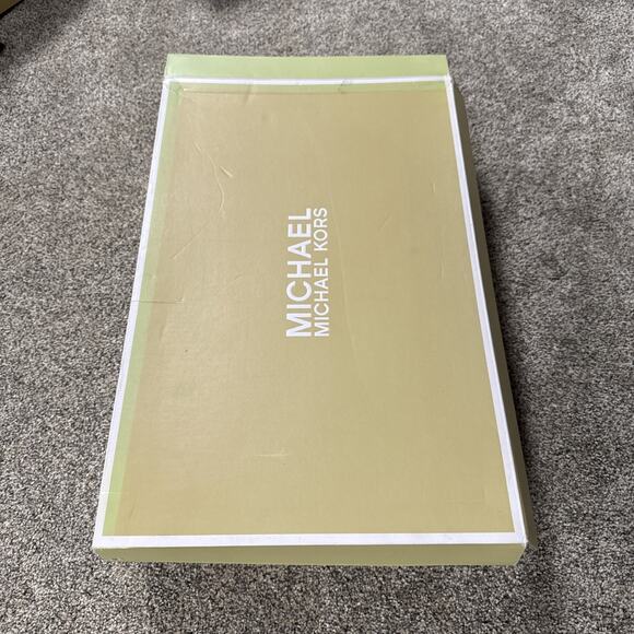 Michael Kors Bryce Brown Size 8M Black Riding Tall Boots Floor sample NWB - Picture 13 of 14